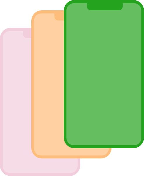 スマートフォンのイラスト
